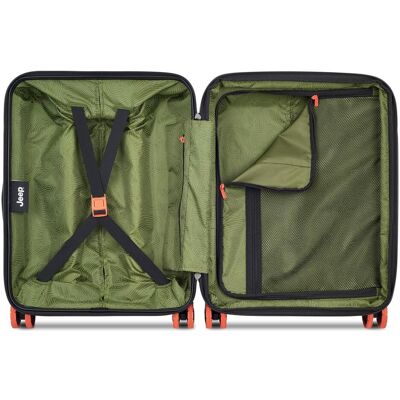 Delsey Jeep Cabine - Trolley, Koffer, Grün Delsey Jeep Cabine - Trolley, Koffer, Grün