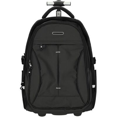 Enrico Benetti Laptoptrolley / Businesstrolley - 17 inch - Northern - Zwart, Koffer, Schwarz Enrico Benetti Laptoptrolley / Businesstrolley - 17 inch - Northern - Zwart, Koffer, Schwarz