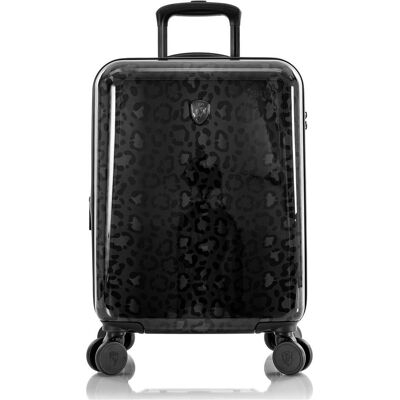 Heys Black Leopard Fashion Spinner -matkalaukku, Koffer, Schwarz Heys Black Leopard Fashion Spinner -matkalaukku, Koffer, Schwarz