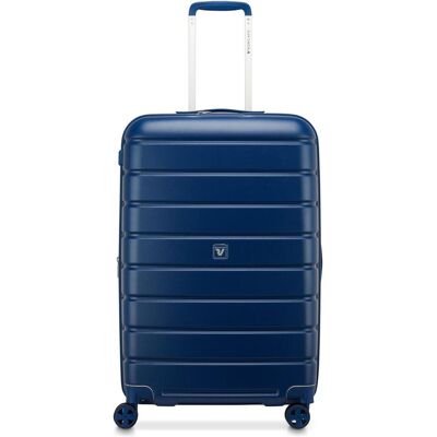 Roncato Relife 4 Rollen Trolley 73 cm mit Dehnfalte, Koffer, Blau Roncato Relife 4 Rollen Trolley 73 cm mit Dehnfalte, Koffer, Blau