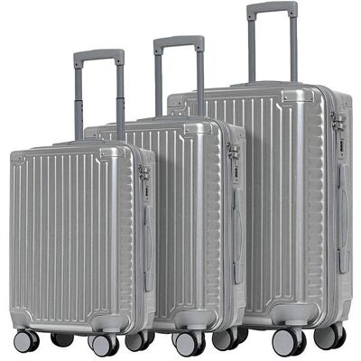 Champ Koffer-Trolley 3-er Set, Koffer, Silber Champ Koffer-Trolley 3-er Set, Koffer, Silber