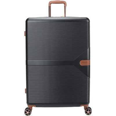 Decent-Verlag Anständiger Stella Spinner gross 77 cm schwarz, Koffer, Schwarz Decent-Verlag Anständiger Stella Spinner gross 77 cm schwarz, Koffer, Schwarz