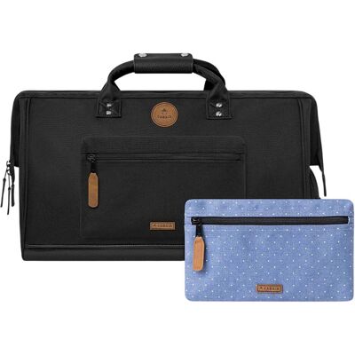 Cabaia, Unisex, Tasche, Reisetasche Duffle Oxford, Schwarz, (36 l) Cabaia, Unisex, Tasche, Reisetasche Duffle Oxford, Schwarz, (36 l)