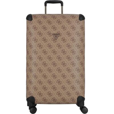 Guess Berta 4 Rollen Trolley 77 cm mit Dehnfalte, Koffer, Braun Guess Berta 4 Rollen Trolley 77 cm mit Dehnfalte, Koffer, Braun