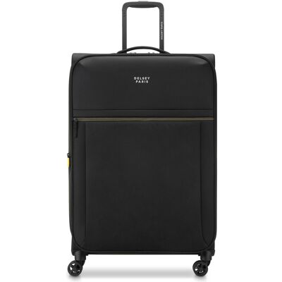 Delsey Brochant 3 4 Rollen Trolley 78 cm mit Dehnfalte, Koffer, Schwarz Delsey Brochant 3 4 Rollen Trolley 78 cm mit Dehnfalte, Koffer, Schwarz