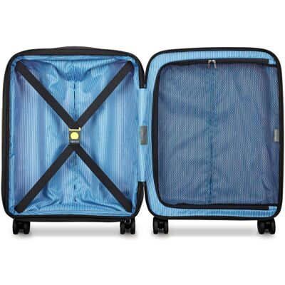 Delsey Koffer mit Schloss, 55 cm, schwarz, Koffer, Schwarz Delsey Koffer mit Schloss, 55 cm, schwarz, Koffer, Schwarz