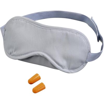 Hama Schlafmaske mit Ohrstöpseln, Schlafmaske, Grau Hama Schlafmaske mit Ohrstöpseln, Schlafmaske, Grau