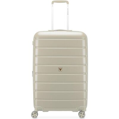 Roncato Relife 4 Rollen Trolley 73 cm mit Dehnfalte, Koffer, Beige Roncato Relife 4 Rollen Trolley 73 cm mit Dehnfalte, Koffer, Beige