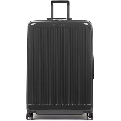 Piquadro Seeker Koffer mit 4 Rädern, Waschraum, Hartgepäck, verriegelbarer Griff, Koffer, Schwarz Piquadro Seeker Koffer mit 4 Rädern, Waschraum, Hartgepäck, verriegelbarer Griff, Koffer, Schwarz