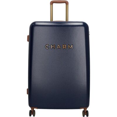 Charm Charme London schöner Reisen grosser Koffer - 75 cm - 95 Liter - TSA Slot - Blau, Koffer, Blau Charm Charme London schöner Reisen grosser Koffer - 75 cm - 95 Liter - TSA Slot - Blau, Koffer, Blau