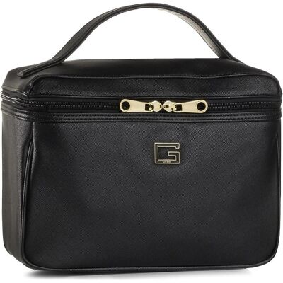 Guess Nohea Accessories, Synthetic Leather, Textile Bag, Cosmetics, Black, Necessaire, Schwarz Guess Nohea Accessories, Synthetic Leather, Textile Bag, Cosmetics, Black, Necessaire, Schwarz