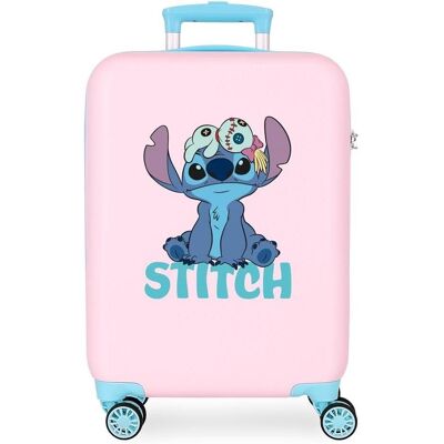 Disney Joumma Stitch-cabinekoffer mit Kombinationsschloss und 4 Rollen, Koffer, Rosa Disney Joumma Stitch-cabinekoffer mit Kombinationsschloss und 4 Rollen, Koffer, Rosa