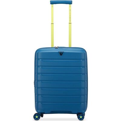 Roncato B-Flying 4 Rollen Kabinentrolley 55 cm mit Dehnfalte, Koffer, Blau Roncato B-Flying 4 Rollen Kabinentrolley 55 cm mit Dehnfalte, Koffer, Blau