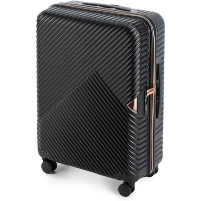 Wittchen Reiskoffer 4-Piece Set with Spinner Wheels, TSA Lock, and Telescopic Handle, Koffer, Schwarz Wittchen Reiskoffer 4-Piece Set with Spinner Wheels, TSA Lock, and Telescopic Handle, Koffer, Schwarz