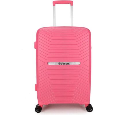 Decent-Verlag Anständiges Cross -One -PP -Trolley 66 cm - 63 Liter - TSA Slot - Pink, Koffer, Pink Decent-Verlag Anständiges Cross -One -PP -Trolley 66 cm - 63 Liter - TSA Slot - Pink, Koffer, Pink