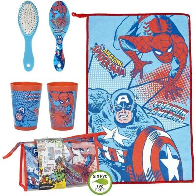 Hasbro Avengers - Kulturbeutel Toiletrybag Zubehör, blau, Necessaire, Blau Hasbro Avengers - Kulturbeutel Toiletrybag Zubehör, blau, Necessaire, Blau
