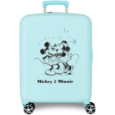 Disney Valigia Cabina Blu Baci di Topolino e Minnie, Koffer, Blau, Mehrfarbig Disney Valigia Cabina Blu Baci di Topolino e Minnie, Koffer, Blau, Mehrfarbig