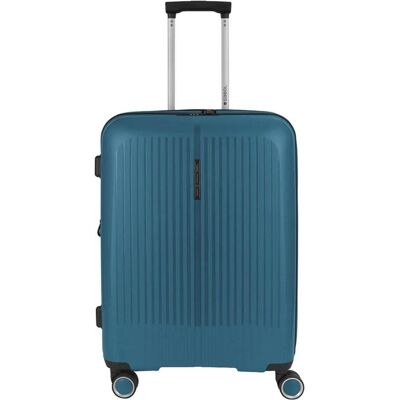 Gabol Carrello Brooklyn Medio Espandibile, Koffer, Türkis Gabol Carrello Brooklyn Medio Espandibile, Koffer, Türkis