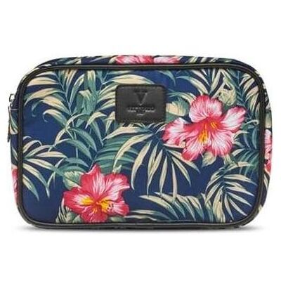 Cimi Vittorio - Mens Washbag Palm Print, Necessaire, Mehrfarbig Cimi Vittorio - Mens Washbag Palm Print, Necessaire, Mehrfarbig