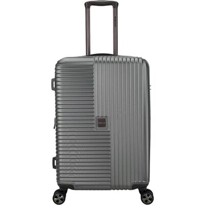 Decent-Verlag Decent Tourister Mittelgrosser Koffer - 66 cm - 65/80 Liter - Erweiterbar - TSA Slot - Anthrazit, Koffer, Grau Decent-Verlag Decent Tourister Mittelgrosser Koffer - 66 cm - 65/80 Liter - Erweiterbar - TSA Slot - Anthrazit, Koffer, Grau