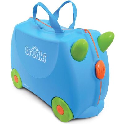 Trunki Kinderkoffer Ride-on, Koffer, Blau, Grün Trunki Kinderkoffer Ride-on, Koffer, Blau, Grün