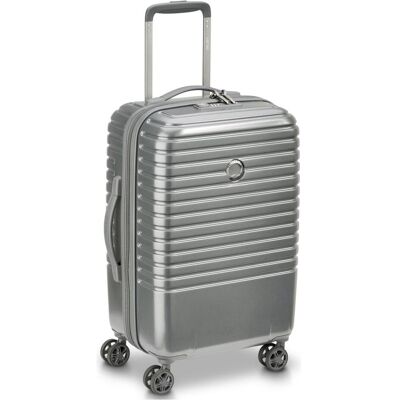 Delsey Caumartin 4-Doppelrollen Kabinentrolley 55 cm, Koffer, Grau Delsey Caumartin 4-Doppelrollen Kabinentrolley 55 cm, Koffer, Grau