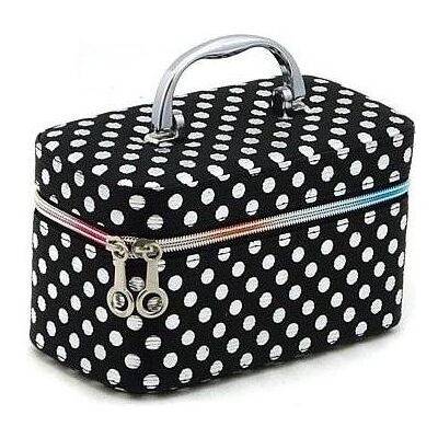 Adar S-Koffer mit Spiegel und Schloss, 19x11x10cm, Necessaire Adar S-Koffer mit Spiegel und Schloss, 19x11x10cm, Necessaire