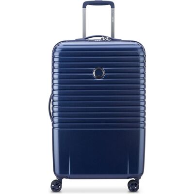 Delsey Caumartin 4-Doppelrollen Trolley 70 cm, Koffer, Blau Delsey Caumartin 4-Doppelrollen Trolley 70 cm, Koffer, Blau