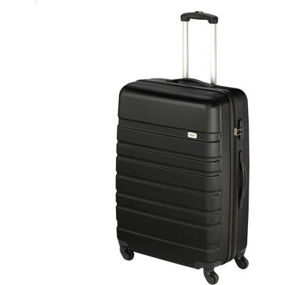 Princess Traveller Singapore - Reiskoffer - ABS - Zwart - Large - 78cm, Koffer, Schwarz Princess Traveller Singapore - Reiskoffer - ABS - Zwart - Large - 78cm, Koffer, Schwarz