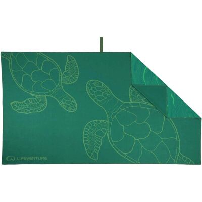 Lifeventure Recycled SoftFibre Trek Towel, Turtle, Giant, Reisehandtuch, Mehrfarbig Lifeventure Recycled SoftFibre Trek Towel, Turtle, Giant, Reisehandtuch, Mehrfarbig