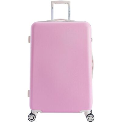 Decent-Verlag Anständiger Star Maxx Trolley 76 Pastell Roze, Koffer, Rosa Decent-Verlag Anständiger Star Maxx Trolley 76 Pastell Roze, Koffer, Rosa