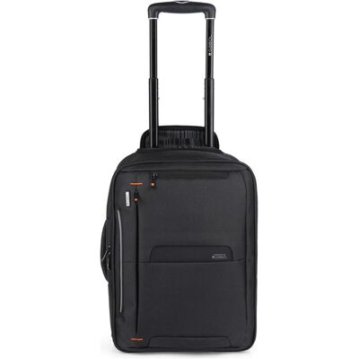 Gabol Pilotos 2-Rollen Businesstrolley 46 cm Laptopfach, Koffer, Schwarz Gabol Pilotos 2-Rollen Businesstrolley 46 cm Laptopfach, Koffer, Schwarz