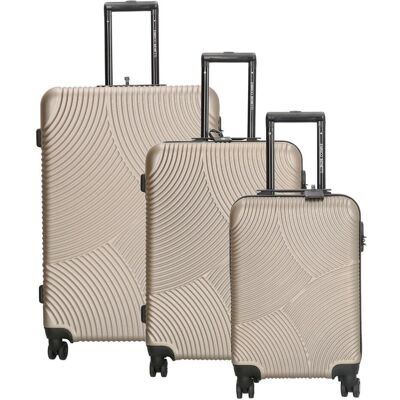 Enrico Benetti Louisville 3er Trolley Set, Koffer, Gelb Enrico Benetti Louisville 3er Trolley Set, Koffer, Gelb