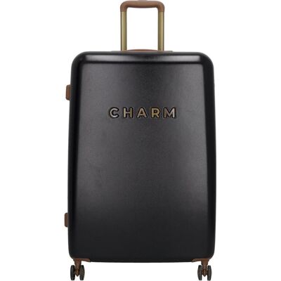 Charm Charme London Reisewagen L grosser Koffer - 75 cm - 95 Liter - TSA Slot - Schwarz, Koffer, Schwarz Charm Charme London Reisewagen L grosser Koffer - 75 cm - 95 Liter - TSA Slot - Schwarz, Koffer, Schwarz