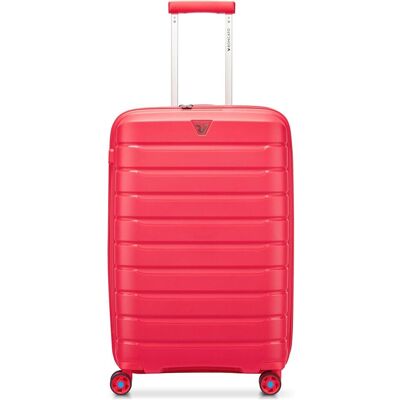 Roncato B-Flying 4 Rollen Trolley 68 cm mit Dehnfalte, Koffer, Rot Roncato B-Flying 4 Rollen Trolley 68 cm mit Dehnfalte, Koffer, Rot