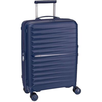 American Tourister Trolley Fastforward Spinner 55, Koffer, Blau, Schwarz American Tourister Trolley Fastforward Spinner 55, Koffer, Blau, Schwarz