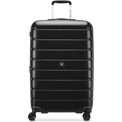 Roncato Relife 4 Rollen Trolley 78 cm mit Dehnfalte, Koffer, Schwarz Roncato Relife 4 Rollen Trolley 78 cm mit Dehnfalte, Koffer, Schwarz