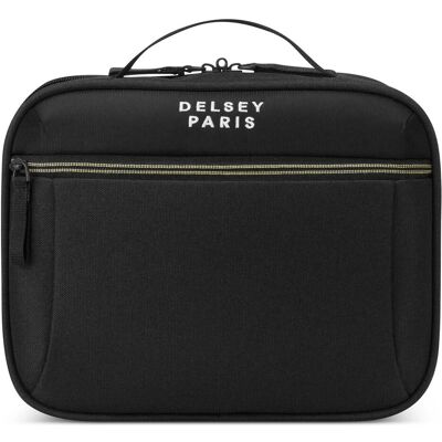 Delsey Brochant 3 Kulturbeutel 27 cm, Necessaire, Schwarz Delsey Brochant 3 Kulturbeutel 27 cm, Necessaire, Schwarz