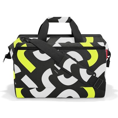 reisenthel Allrounder L Pocket Bold Signature Yellow – Vielseitige Doktortasche für Reise, Arbeit un, Reisezubehör, Gelb reisenthel Allrounder L Pocket Bold Signature Yellow – Vielseitige Doktortasche für Reise, Arbeit un, Reisezubehör, Gelb