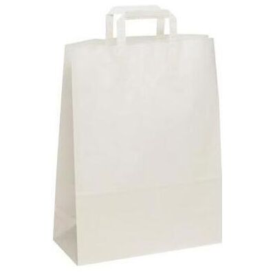 Neutralware Tragetasche Topcraft Masse: 32 x 42 x 14 cm (B x H x T) Grammatur: 80 g/m², Koffer, Weiss Neutralware Tragetasche Topcraft Masse: 32 x 42 x 14 cm (B x H x T) Grammatur: 80 g/m², Koffer, Weiss