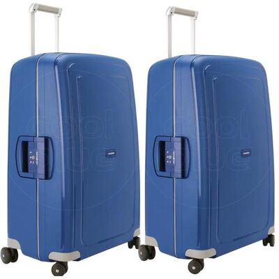 Samsonite S'cure Spinner 75cm Duo Pack dunkelblau, Koffer, Blau Samsonite S'cure Spinner 75cm Duo Pack dunkelblau, Koffer, Blau