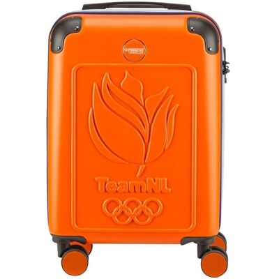 Princess Traveller TeamNL - Handbagagekoffer- Oranje - Parijs Editie - S- 55 cm, Koffer, Orange Princess Traveller TeamNL - Handbagagekoffer- Oranje - Parijs Editie - S- 55 cm, Koffer, Orange