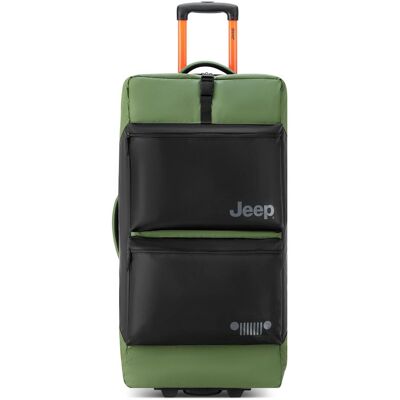 Delsey JS006B Trolley Duffle Bag, 82 cm, green, Koffer, Grün Delsey JS006B Trolley Duffle Bag, 82 cm, green, Koffer, Grün