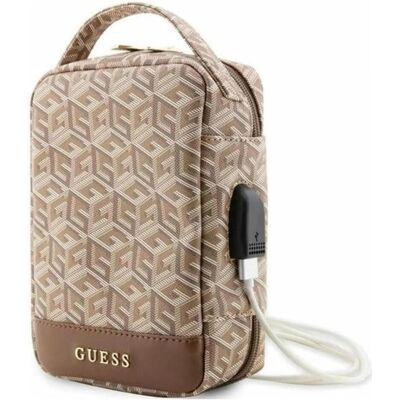 Guess PU G Cube Travel Universal Bag - brown, Packsack, Braun Guess PU G Cube Travel Universal Bag - brown, Packsack, Braun