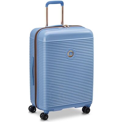 Delsey Freestyle Reisekoffer 67 cm - Blau, Koffer, Blau Delsey Freestyle Reisekoffer 67 cm - Blau, Koffer, Blau