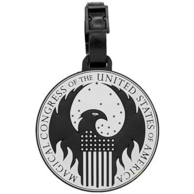 Cinereplicas Harry Potter Travel Suitcase ID Luggage Tag and Suitcase Label - (MACUSA Fantastic Beas, Reisezubehör, Mehrfarbig Cinereplicas Harry Potter Travel Suitcase ID Luggage Tag and Suitcase Label - (MACUSA Fantastic Beas, Reisezubehör, Mehrfarbig