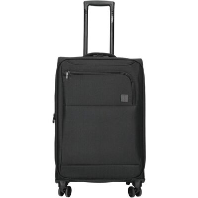 Enrico Benetti Zachte koffer / Trolley / Reiskoffer - 65 cm (Medium) - Oakville - Zwart, Koffer, Schwarz Enrico Benetti Zachte koffer / Trolley / Reiskoffer - 65 cm (Medium) - Oakville - Zwart, Koffer, Schwarz