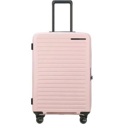Samsonite Restackd Trolley mit 4 Rollen erweiterbar 68cm, Koffer, Rosa Samsonite Restackd Trolley mit 4 Rollen erweiterbar 68cm, Koffer, Rosa