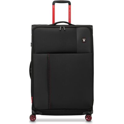 Roncato Move 4 Rollen Trolley 77 cm mit Dehnfalte, Koffer, Schwarz Roncato Move 4 Rollen Trolley 77 cm mit Dehnfalte, Koffer, Schwarz