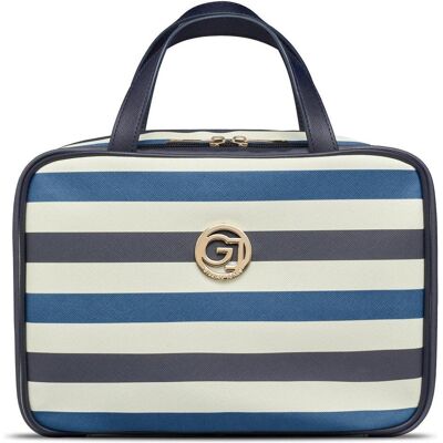 Cimi Gillian Jones - Organizer Cosmetic bag w. hangup function - Dark blue PU, Necessaire, Blau Cimi Gillian Jones - Organizer Cosmetic bag w. hangup function - Dark blue PU, Necessaire, Blau